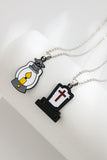 Trendsi Two-Piece Halloween Theme Necklace Set