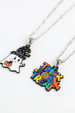 Trendsi Two-Piece Halloween Theme Necklace Set