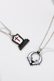 Trendsi Two-Piece Halloween Theme Necklace Set