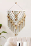 Trendsi Two-Tone Macrame Wall Hanging