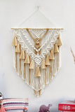 Trendsi Two-Tone Macrame Wall Hanging