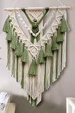 Trendsi Two-Tone Macrame Wall Hanging