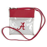 Tundra Handbags and Clutches Alabama Gameday Clear Crossbody Handbag - 7.5"w x 8"h