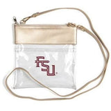 Tundra Handbags and Clutches Gameday Clear Crossbody Handbag - 7.5"w x 8"h