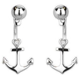 Jody Coyote Summer Love Anchor Earrings