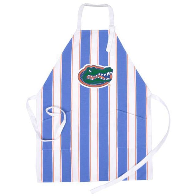 Tundra Kitchen Florida Gator or FSU Tailgate Team Spirit Apron Striped - Florida Fans! *