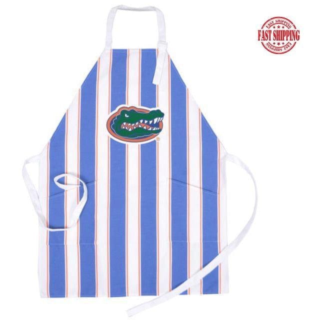 Tundra Kitchen Gator or FSU Tailgate Team Spirit Apron Striped - Florida Fans! *