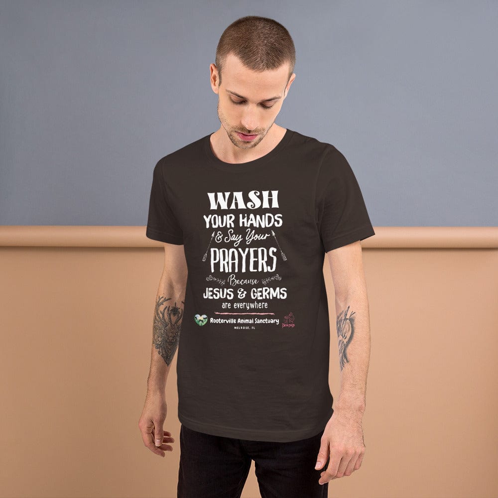 Jesus & Germs Unisex t-shirt