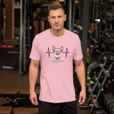 Pig Heartbeat Unisex t-shirt