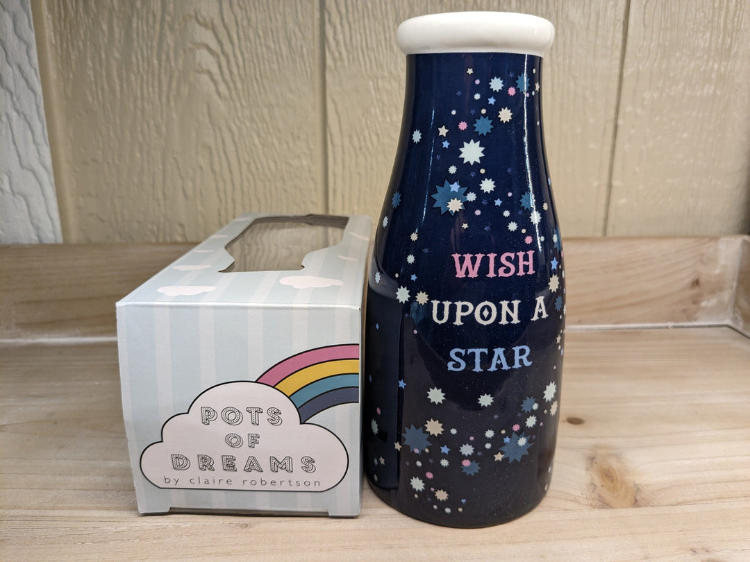 UNKNOWN Piggy Banks & Money Jars "Wish Upon A Star" Pocket Pennies Jar for Children