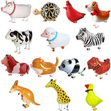 Walking Animal Balloons-Pig, Cow, Doggies, Hen, Pony
