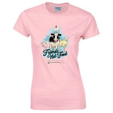 Vistaprint Apparel S / Pink-Ladies Friends not Food T Shirt,*