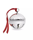 Wallace Macy's Sleigh Bell SIlver Plated Wallace Silver Plated 2021 Sleigh Bell Ornament Keepsake