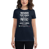 Jesus & Germs Women's short sleeve t-shirt